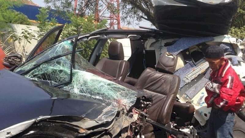 Salah kecelakaan terparah yang melibatkan anak bupati.