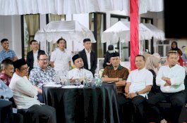 Sejumlah Tokoh Hadiri Halal Bihalal Idul Adha Wagub Sulsel