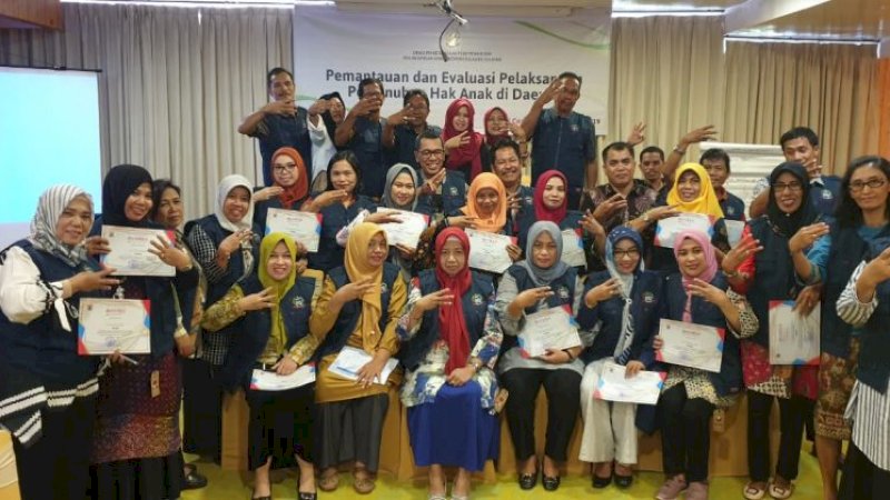 DPPPA Sulsel Gelar Pertemuan Pemantauan dan Evaluasi Sekolah Ramah Anak