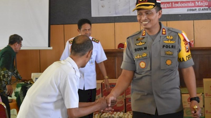 Kapolres Sidrap, AKBP Budi Wahyono.
