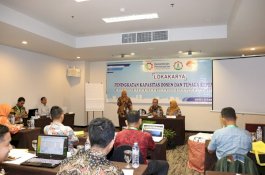 Tunjang Pendidikan Vokasi, AKOM Bantaeng Gelar Lokakarya Dosen dan Tenaga Kependidikan