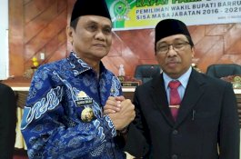 Nasruddin AM Terpilih Jadi Wakil Bupati Barru