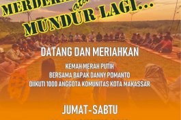 Berbagi Semangat Kemerdekaan, Danny Pomanto kan Hadiri Kemah Merah Putih di Maros Malam Ini