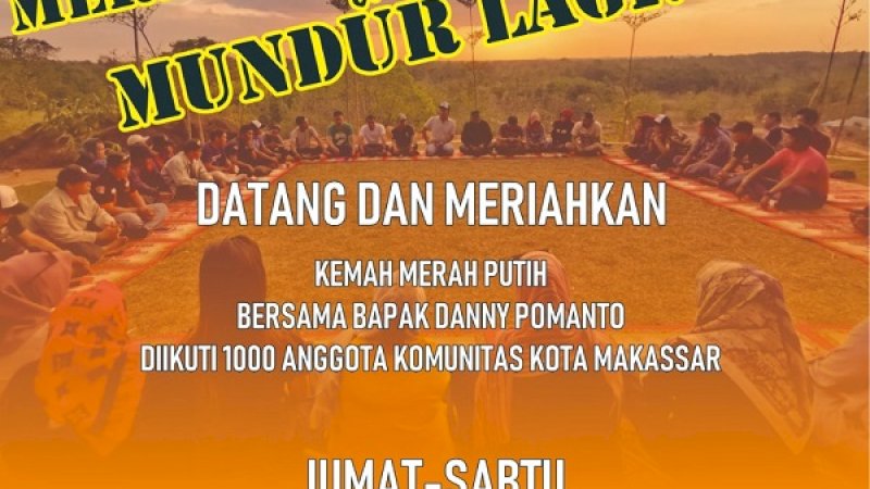 Berbagi Semangat Kemerdekaan, Danny Pomanto kan Hadiri Kemah Merah Putih di Maros Malam Ini