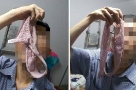 Posting Foto Endus Celana Dalam Pink, Pria Singapura Ini Terancam Denda Rp10 Juta