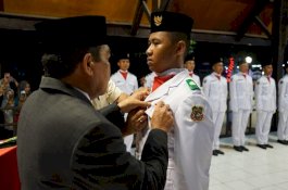 Anggota Paskibraka Sidrap 2019 Dikukuhkan