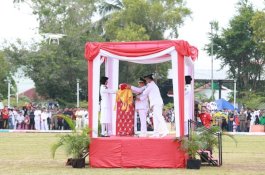 Jadi Irup HUT ke-74 RI, Judas Sampaikan 5 Program Nurdin Abdullah