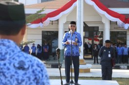 Upacara Terpisah dengan Bupati, Ini Pesan Penting Sekda Gowa