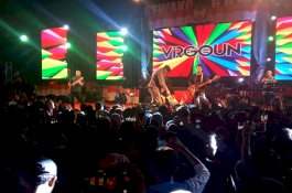 Meriahnya Penampilan Virgoun di Gowa, 
