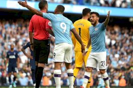 Man City 2-2 Tottenham: Drama VAR Injury Time, Guardiola-Aguero Adu Mulut