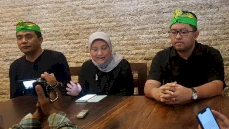 Panitia muktamar PKB menggelar konferensi pers, Minggu (18/8/2019).