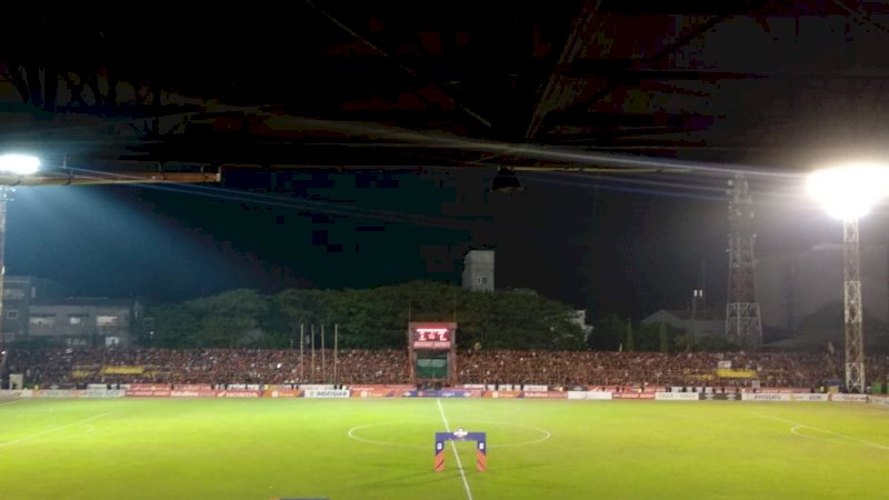 Laga PSM Makassar vs Persib Bandung, Minggu (18/8/2019).