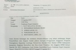 Usut Dugaan Korupsi Perjalanan Dinas, Kejari Jeneponto Panggil Sekretaris DPRD