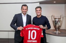 Resmi Gabung Bayern Muenchen, Philippe Coutinho Pakai Nomor 10