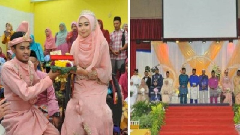 Siti Aisyah Zaid (22), dan suaminya, Amirul Syahmi Mohd Yazid