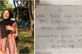 Siswa Kelas 4 Ini Kirim Surat Cinta yang Lucu untuk Bu Guru