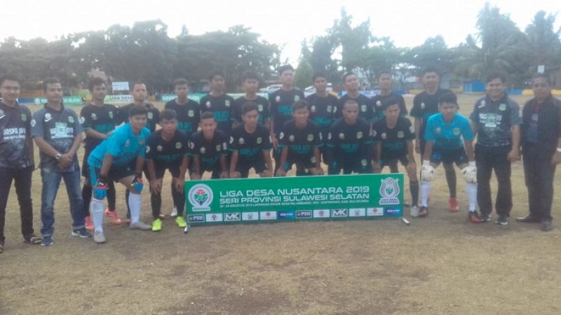 Tim Liga Desa Kabupaten Sidrap maju ke final seri Sulawesi Selatan.