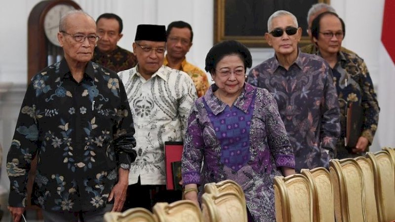 Ketua dan anggota dewan pengarah BPIP
