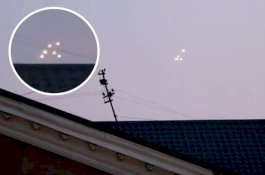 Cahaya Aneh Terekam di Langit Rusia, UFO?