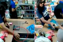Nyaris Tepergok Curi Uang, Pencuri Pura-pura Beli Teh