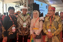 Bupati Sidrap Hadiri Hakteknas di Bali