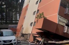 Awalnya Ada Suara-suara di Bawah Tanah, Bangunan Ini Mendadak Miring