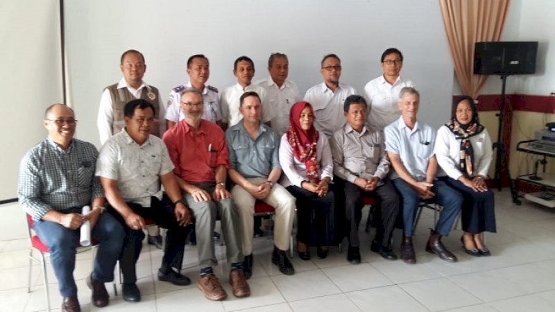 Tim Supervisi dari Australia berkunjung ke Kabupaten Luwu Utara, Rabu (28/8/2019).