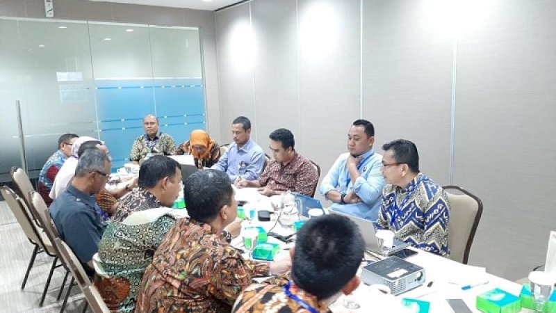 Pj Wali Kota Makassar Iqbal Suhaeb bersama Kajari Makassar, Dicky Rachmat Rahardjo menemui tim KPK RI di Gedung Merah Putih KPK, Kamis (29/8/2019) kemarin.