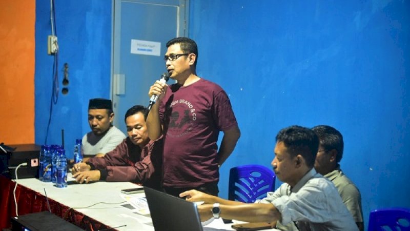 Rapat persiapan Liga 3 Zona Sulawesi Selatan 2019, Kamis malam (29/8/2019).