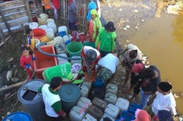 Kekeringan, Dompet Dhuafa Sulsel Salurkan Air Bersih di Maros