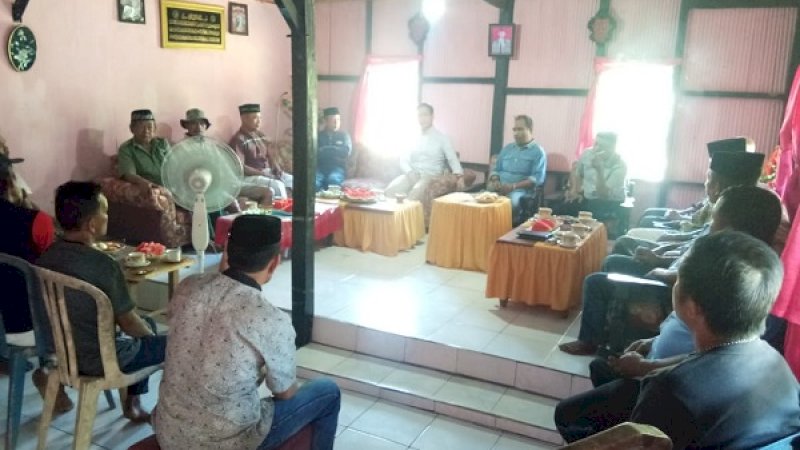 Bakal calon bupati Kabupaten Bulukumba Muhammad Yusuf Ali melakukan kunjungan ke Desa Topanda Kecamatan Rilau Ale Kabupaten Bulukumba, Jumat (30/8/2019).