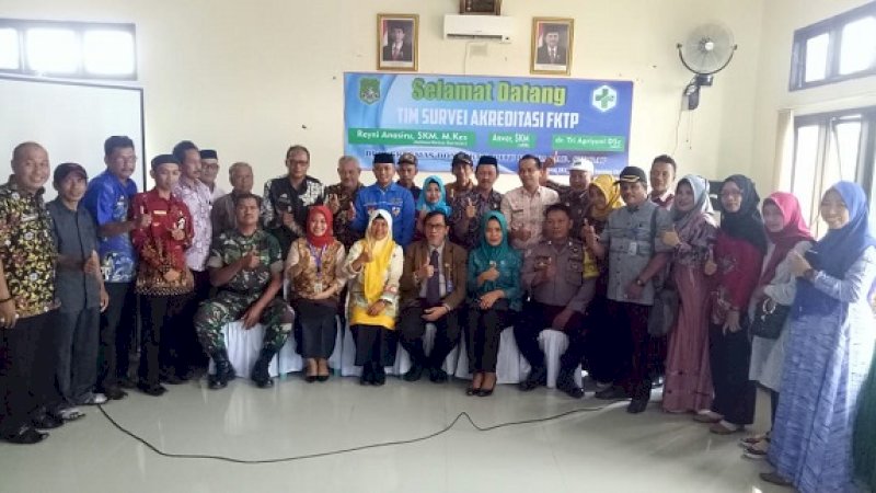 Puskesmas Dongi Sidrap Tuntaskan Reakreditasi Tim Kemenkes