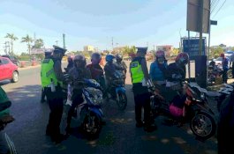 Hari ketiga Ops Patuh 2019 di Pangkep, 238 Pelanggar Terjaring