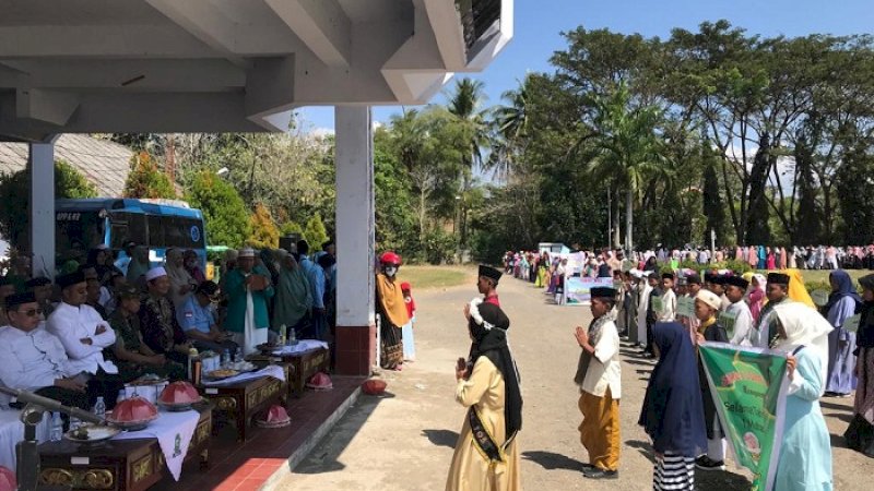 Perayaan tahun baru 1441 Hijriah di Sinjai diisi dengan karnaval, Minggu (1/9/2019).
