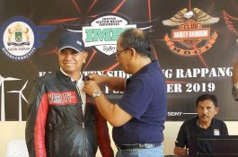 Ratusan Bikers Moge asal Makassar Kunjungi Sidrap