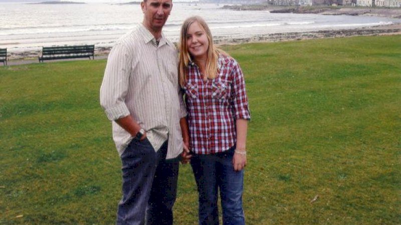 David Haines dan putrinya