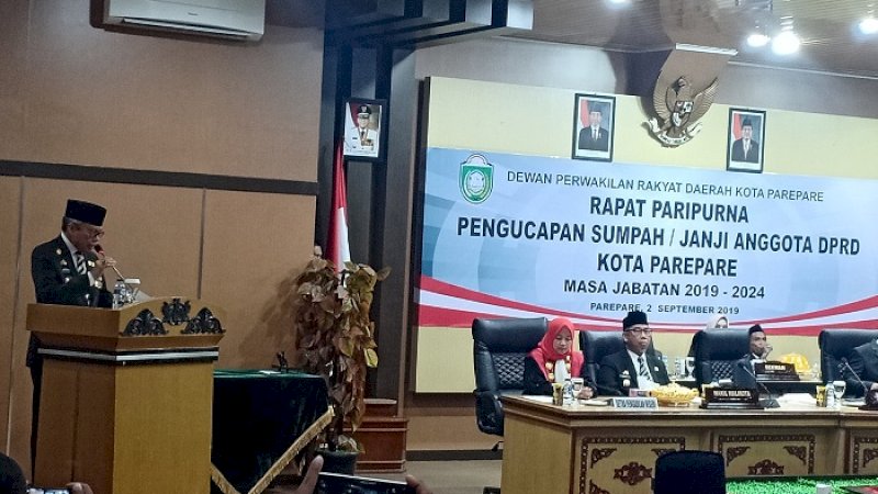 Wali Kota Parepare, HM Taufan Pawe berharap agar eksekutif dan legislatif dapat bersinergi dalam memajukan dan mensejahterakan rakyat.
