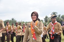 Bupati Luwu Utara ke Anggota Pramuka: Perangi Sampah Plastik!