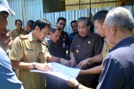 Dollah Mando Tinjau Lokasi Pembangunan Rest Area Sidrap