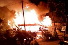 Kebakaran di Kindang, Pemilik Rumah Terpanggang