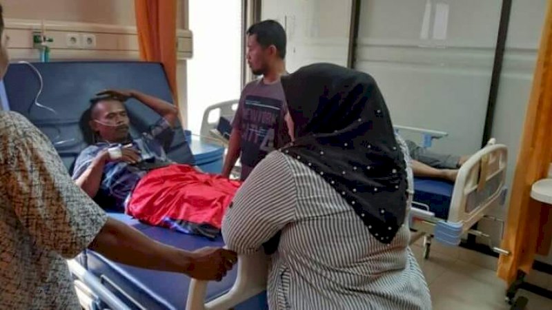 Suherman saat dirawat di RS MH Thamrin. (FOTO: IST)