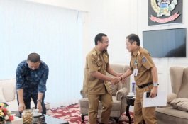 Temui Wagub Sulsel, Disnakertrans Bahas Kualitas Pelayanan Pekerja Imigran