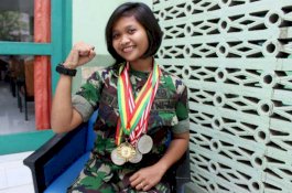 Serda Rika, Wanita Tangguh dari Den Intel Kodam XIV Hasanuddin