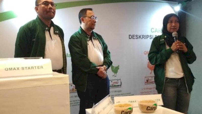 Peternak Se-Sulsel Ikuti Peluncuran Pakan Ayam Petelur Tanpa Antibiotik