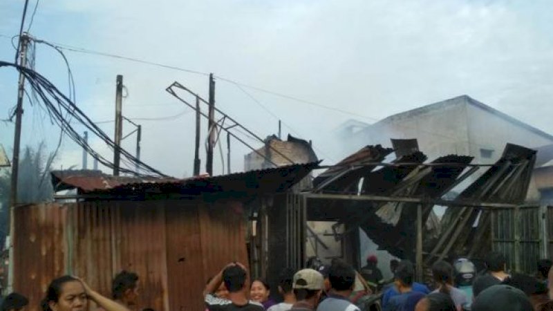 Suasana di Pasar Karuwisi, Jumat (6/9/2019).
