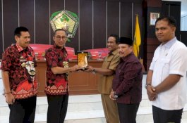 DPRD Kabupaten Pulau Taliabu Kagum Lihat Irigasi Pertanian di Gowa