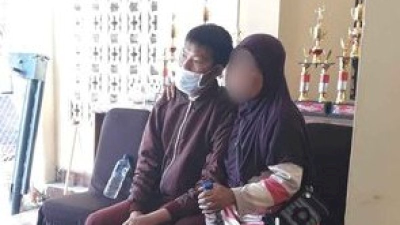 Pemeran pria dalam video Vina Garu. Foto:Merdeka