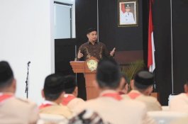 Pemkab Gowa Benahi Lapangan Cadika Pramuka 2020, Juga Bangun Kantor Kwarcab