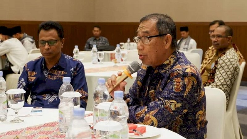 Wakil Wali Kota Parepare H Pangerang Rahim mewakili wali kota menghadiri rapat kerja Asosiasi Pemerintah Kota Seluruh Indonesia (Apeksi) di Ambon.