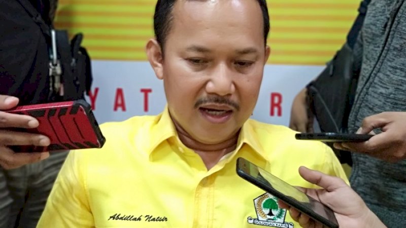 Sekretaris DPD I Partai Golkar Sulsel, Abdillah Natsir.